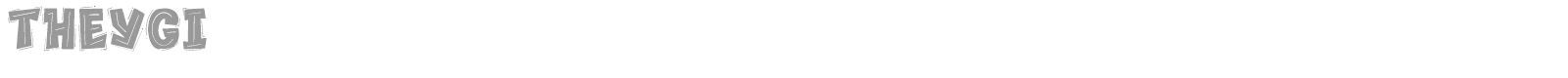 Theygi font preview
